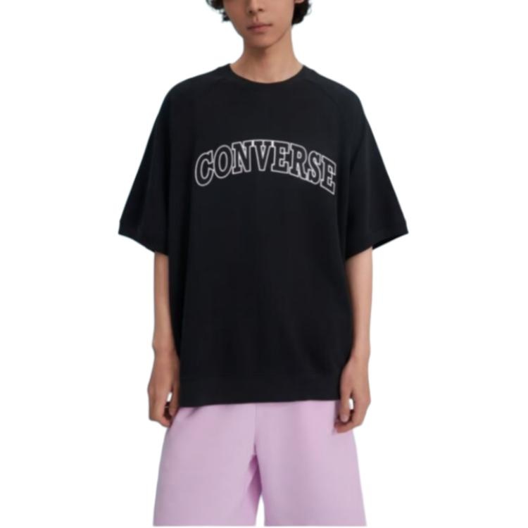 Converse Retro Chuck Crew T-shirt 'Black' 10026428-A01 - 3