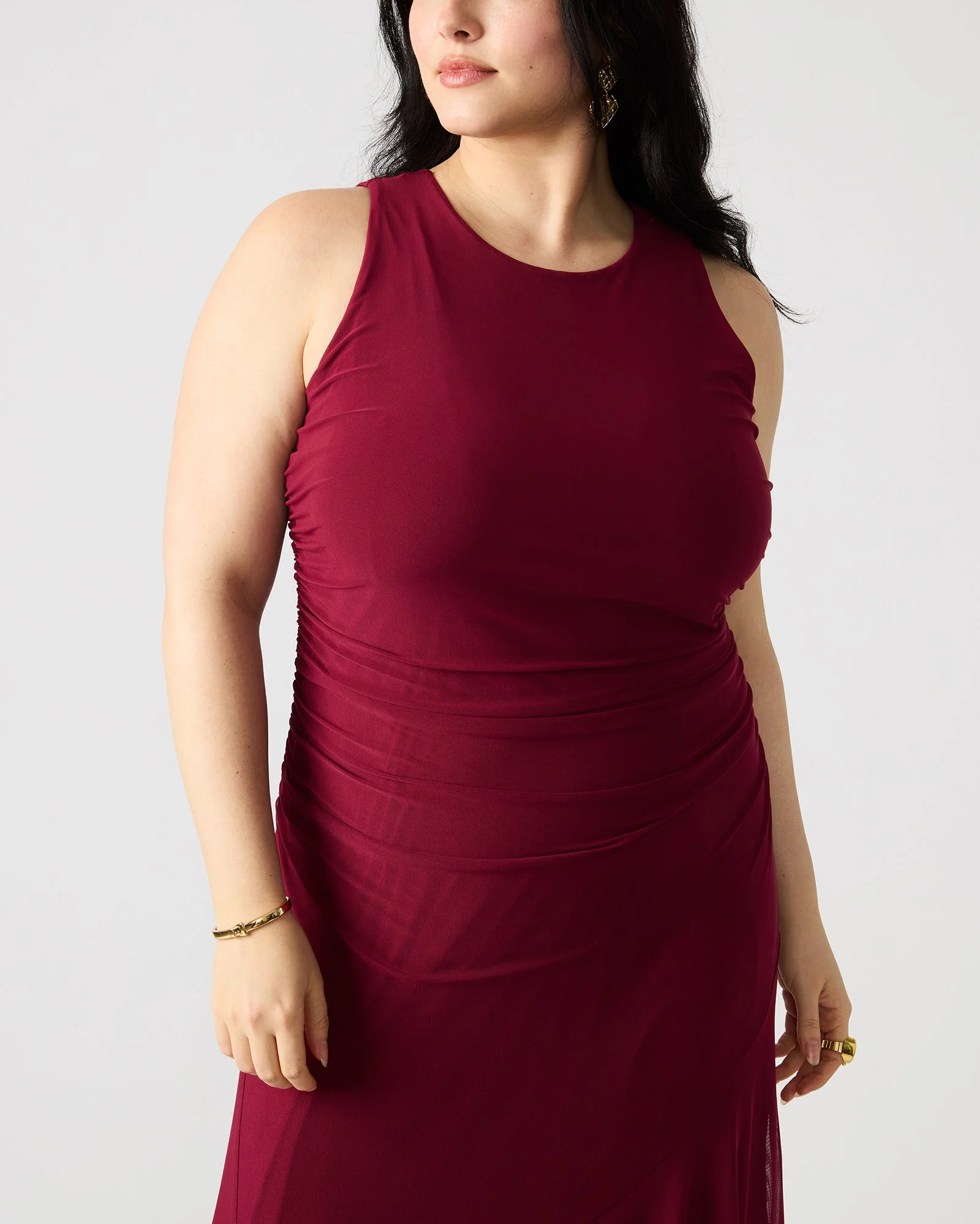 LANEY DRESS RED - 1