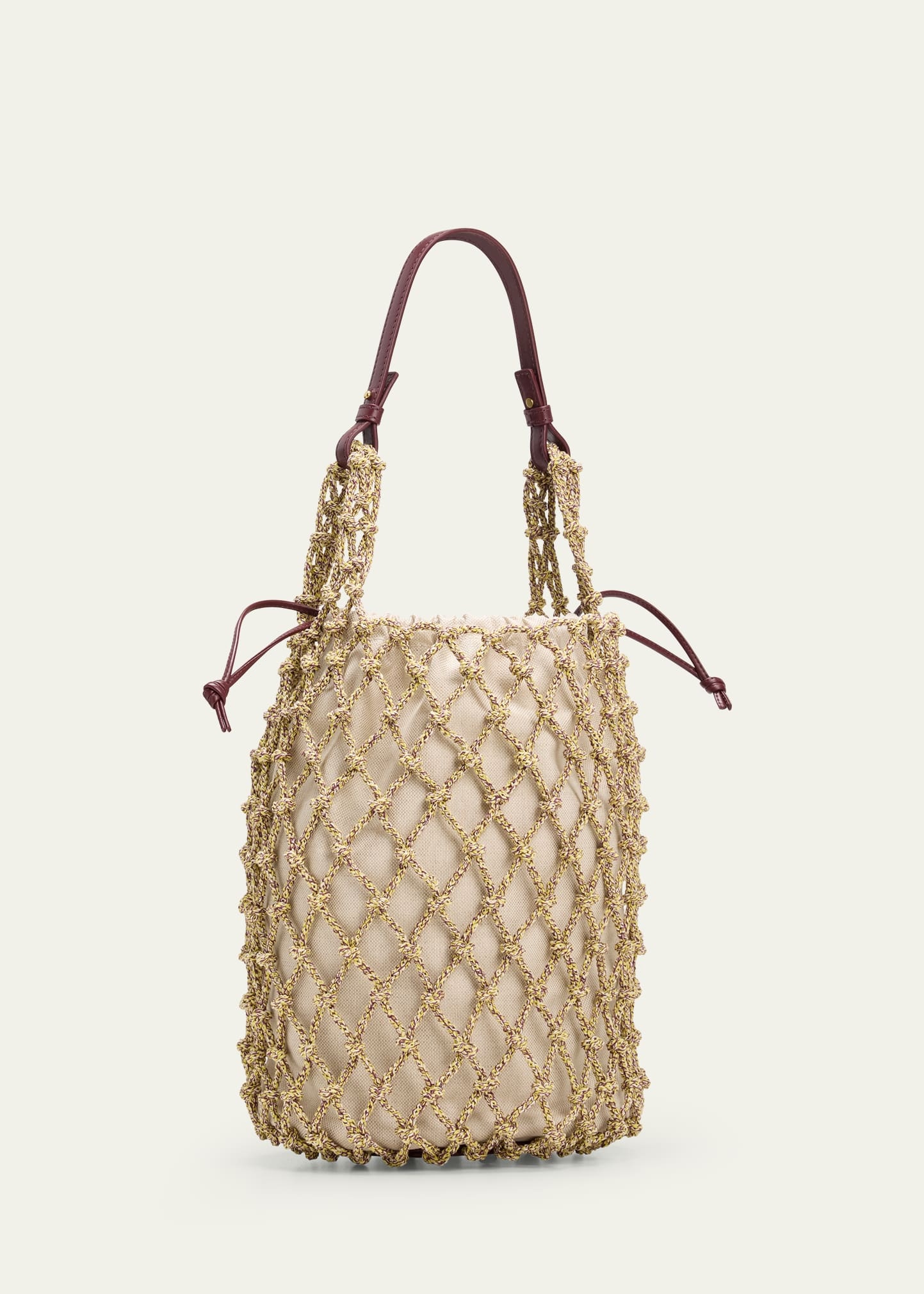 Salina Macrame Top Handle Bag - 3