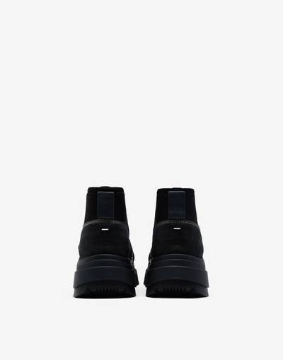 Maison Margiela Strapped suede sandals outlook