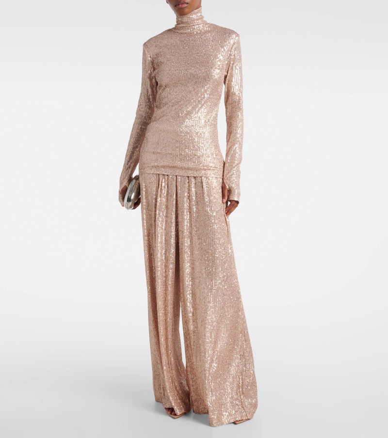 NORMA KAMALI Sequined top outlook