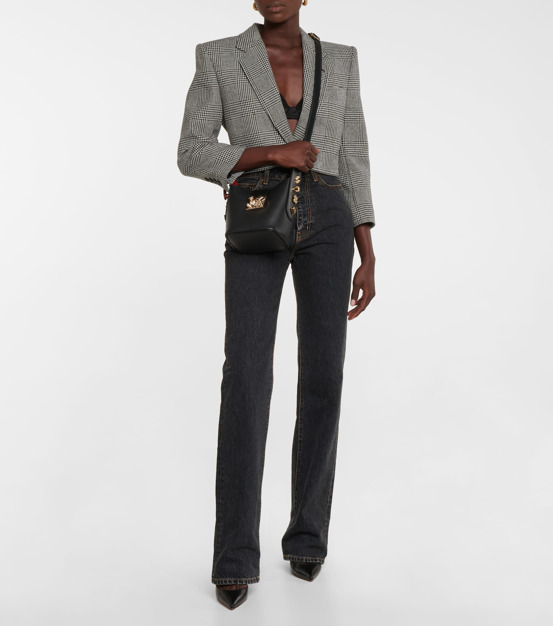 Carasky Mini leather bucket bag - 5