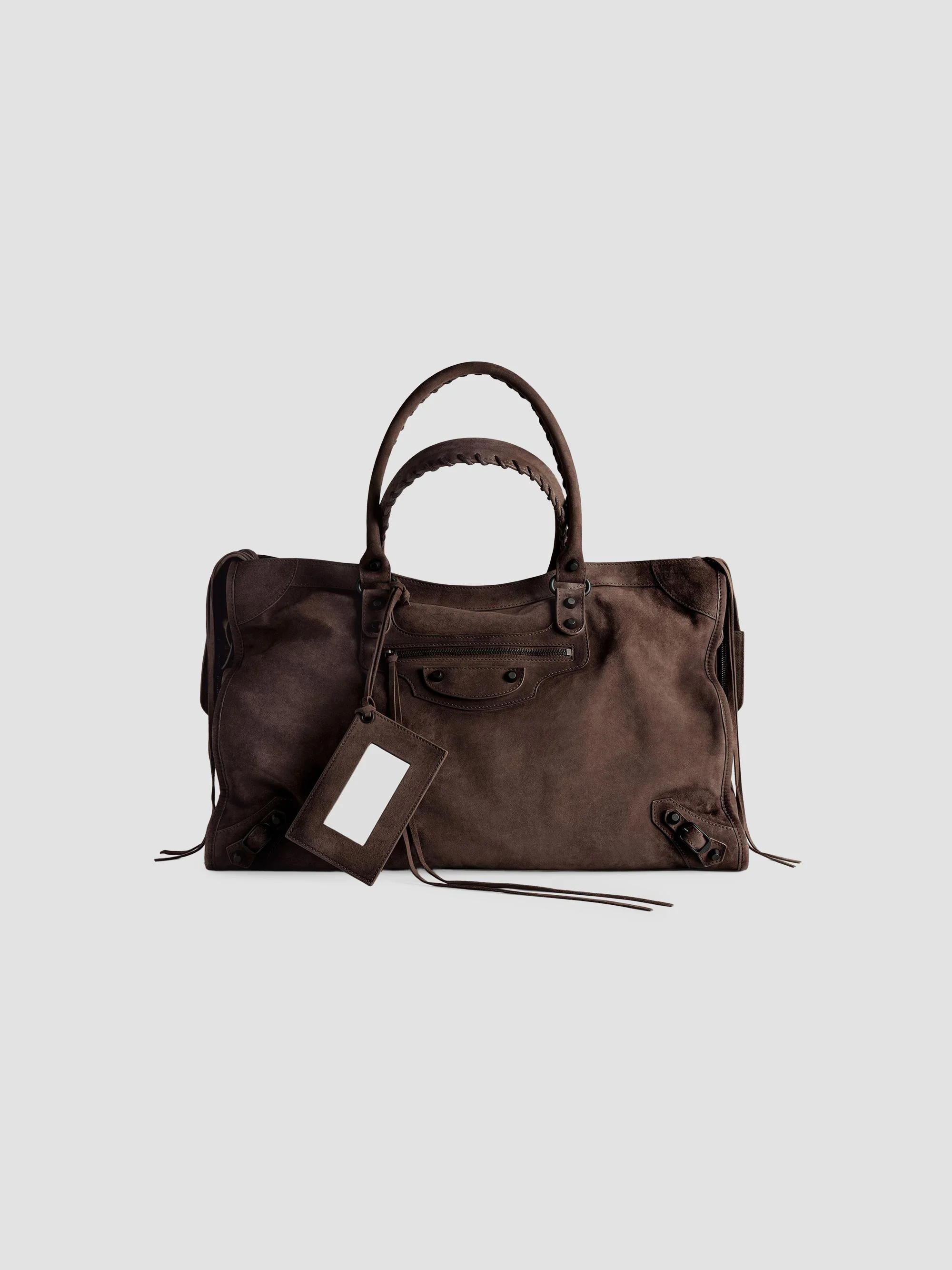 Men's Le City Large Tote Bag - Light Espresso - 1