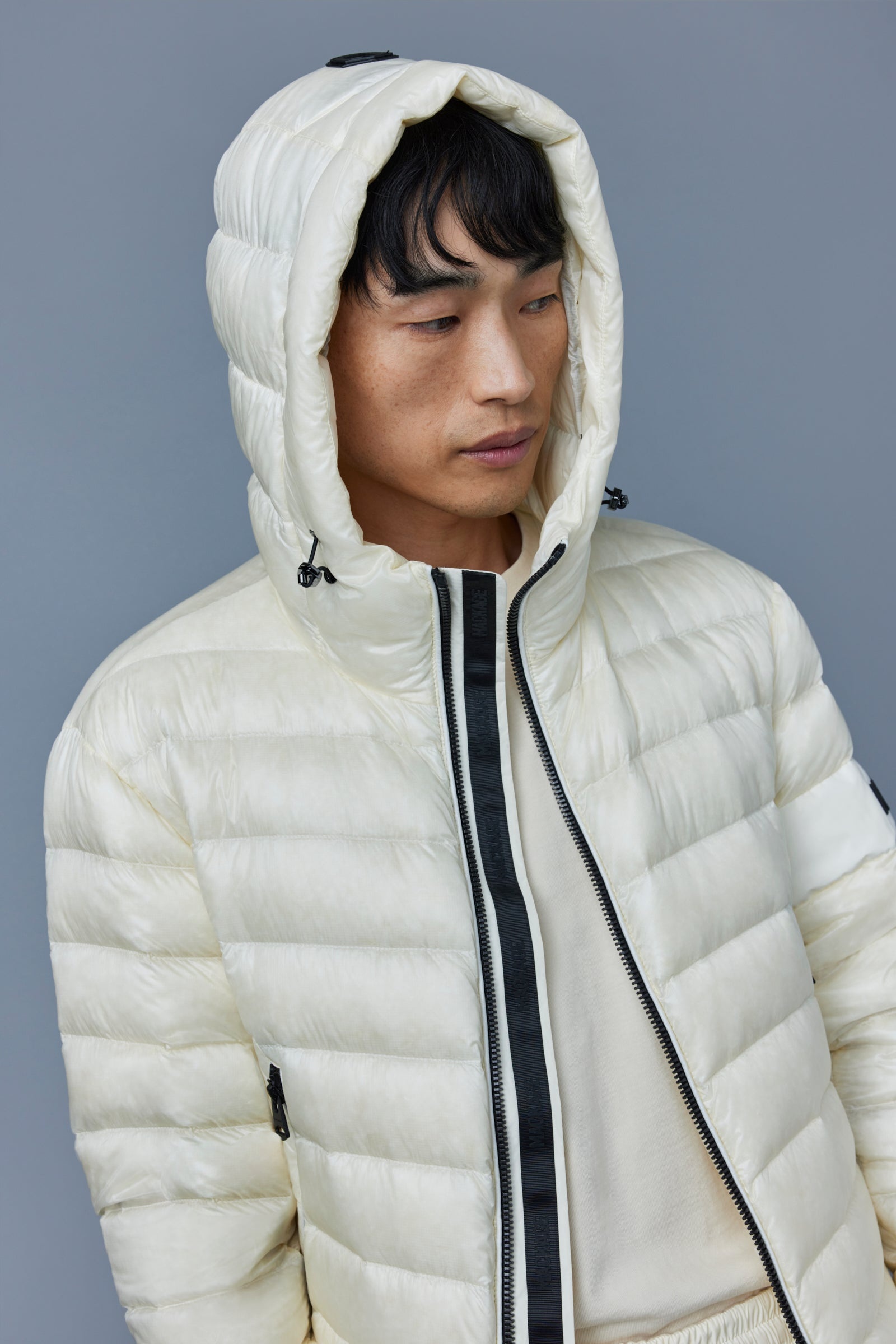 KEAGAN Re-Stop down jacket with hood for men - 5