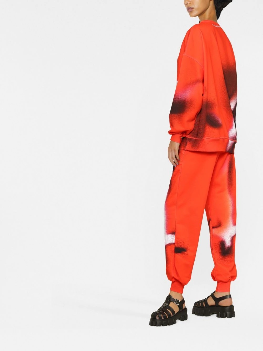Mushroom Spore cotton track pants - 3