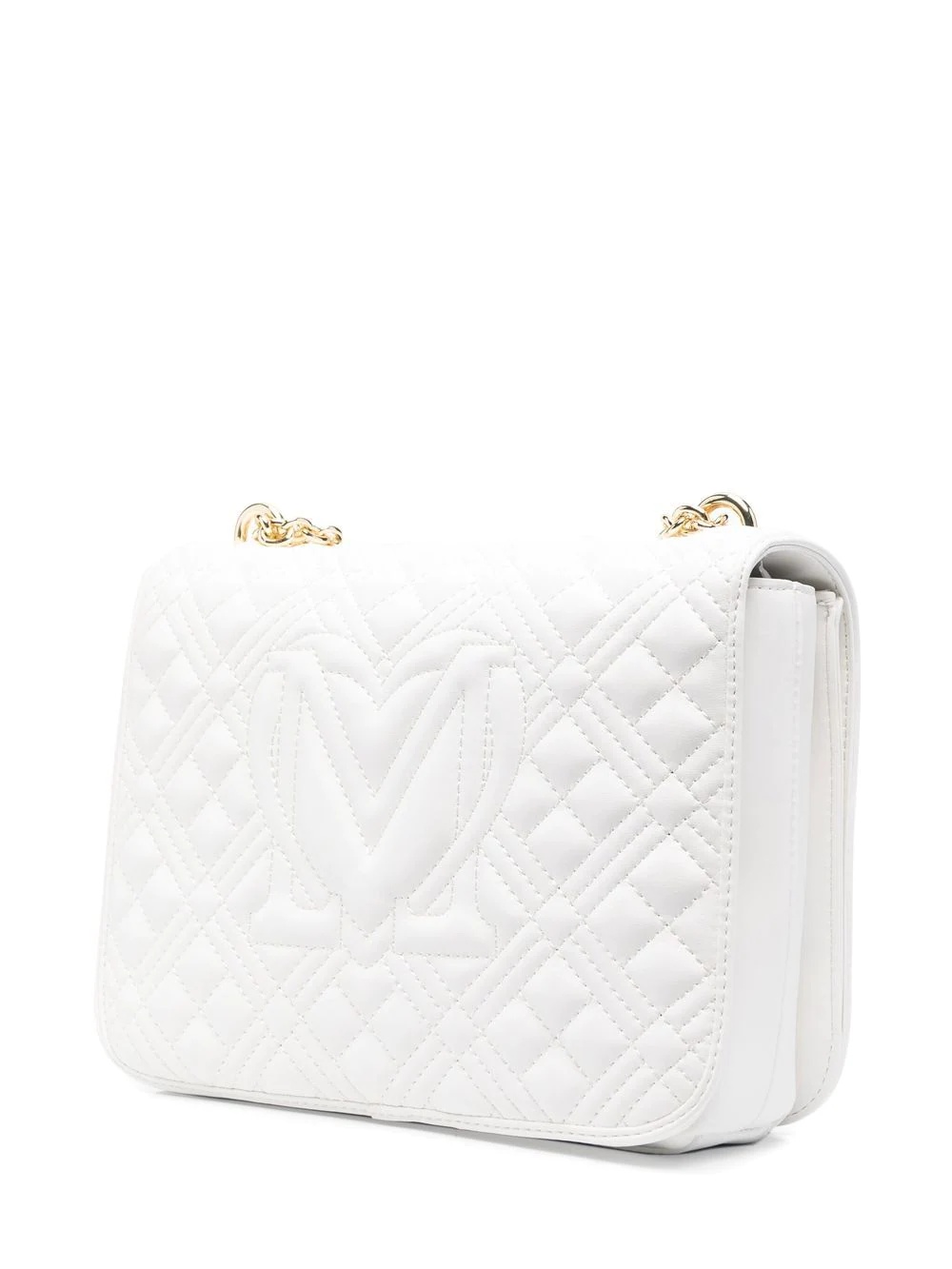 quilted chain-strap shoulder bag - 4