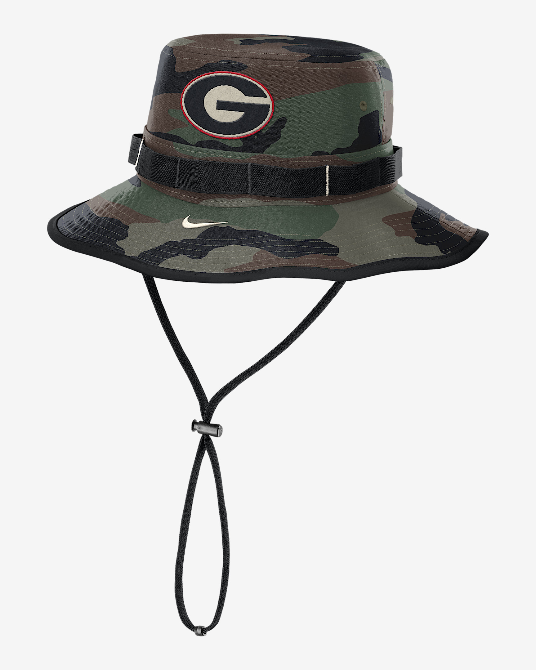 Georgia 2025 Military Appreciation Boonie Men's Nike Dri-FIT College Bucket Hat - 1