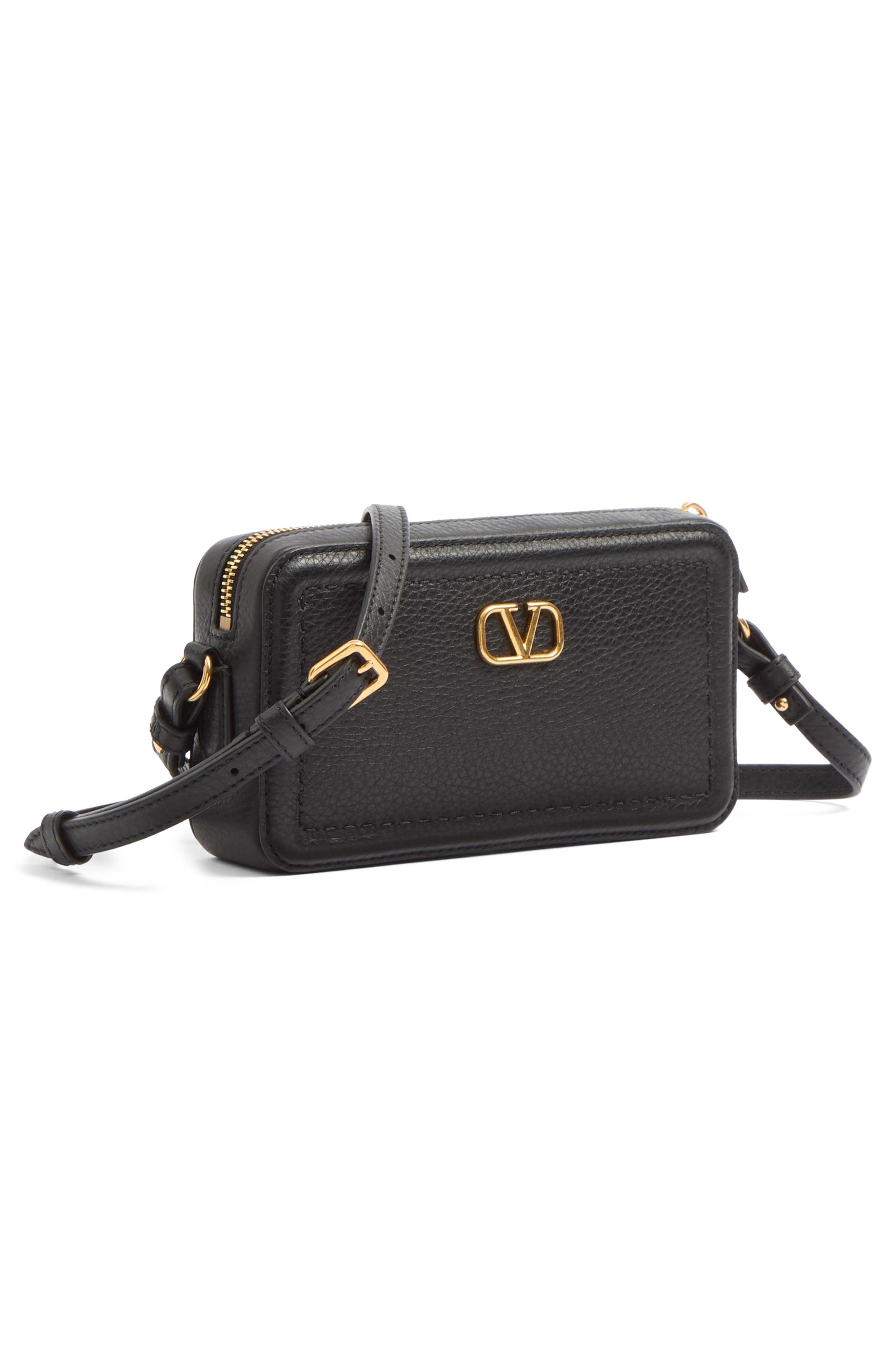 Valentino Garavani Mini Alltime Camera Crossbody Bag in Black at Nordstrom - 7