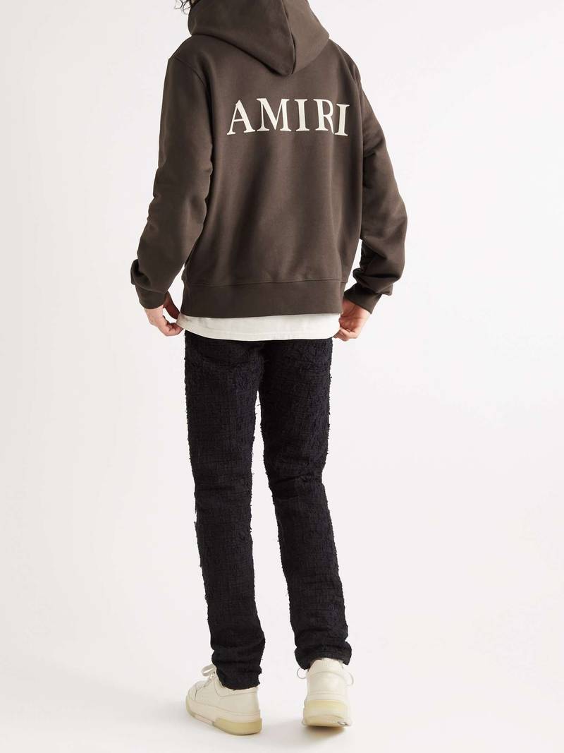 AMIRI Printed Cotton-Jersey Hoodie outlook