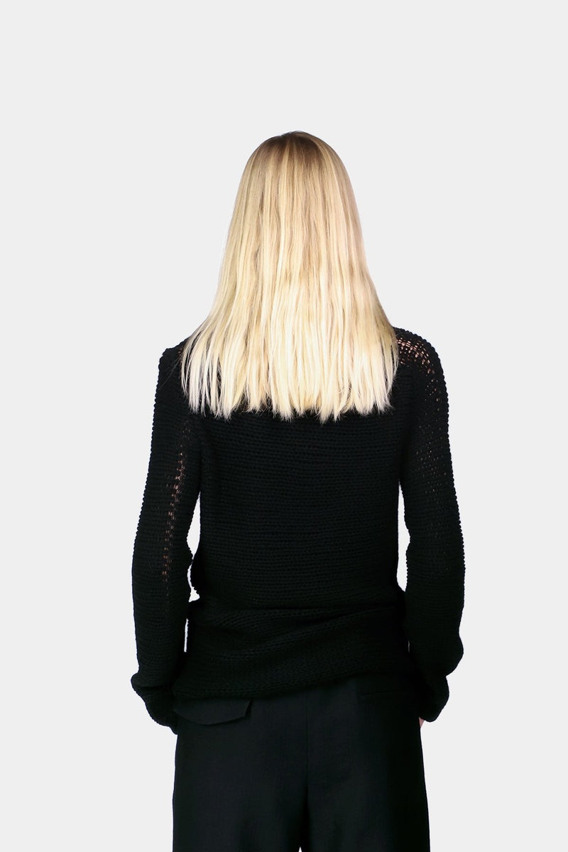 Astrid Knitted Asymmetrical Turtleneck - 4