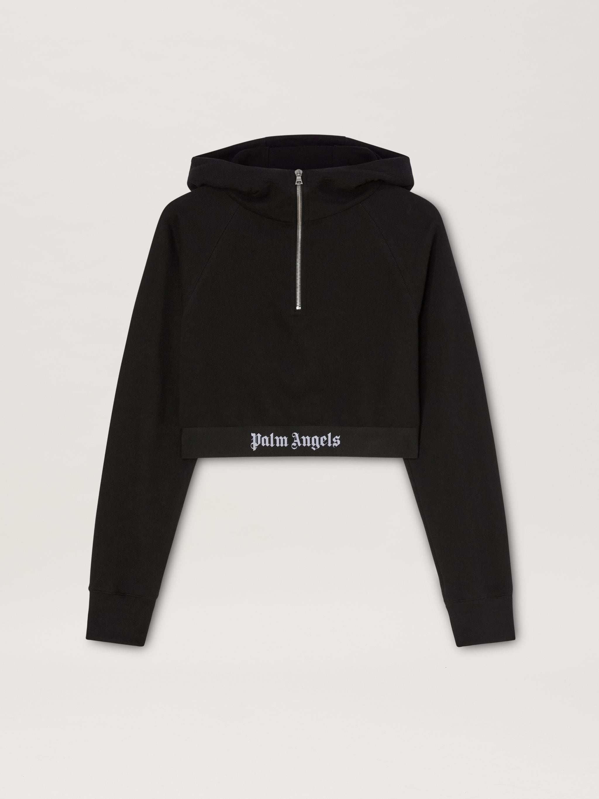 Logo Tape Zipped Hoodie - 1