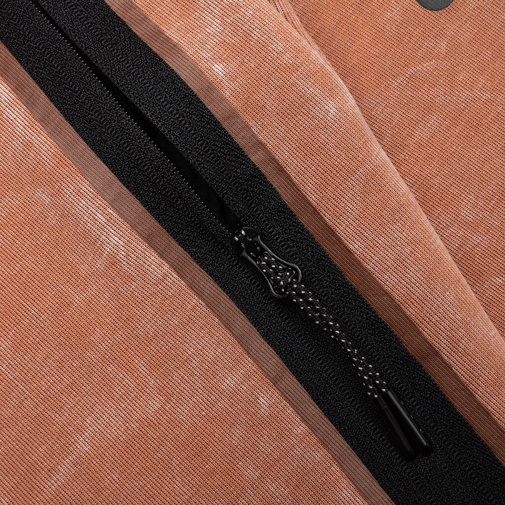 NIKE SPORTSWEAR TECH FLEECE SHORTS - MINERAL CLAY/BLACK - 4