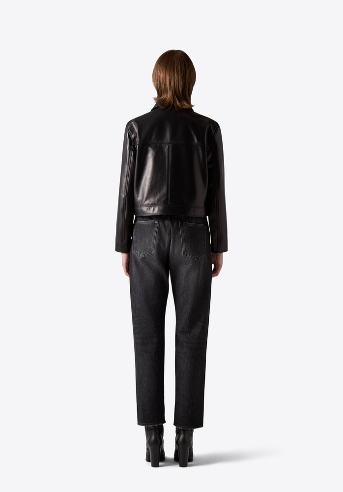 LEATHER JACKET 74 BLACK - 3