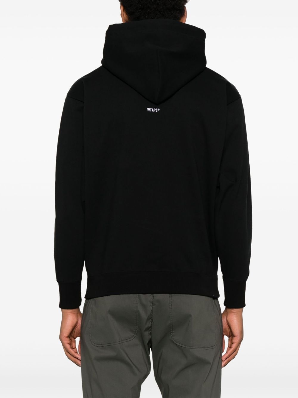 logo-print hoodie - 4