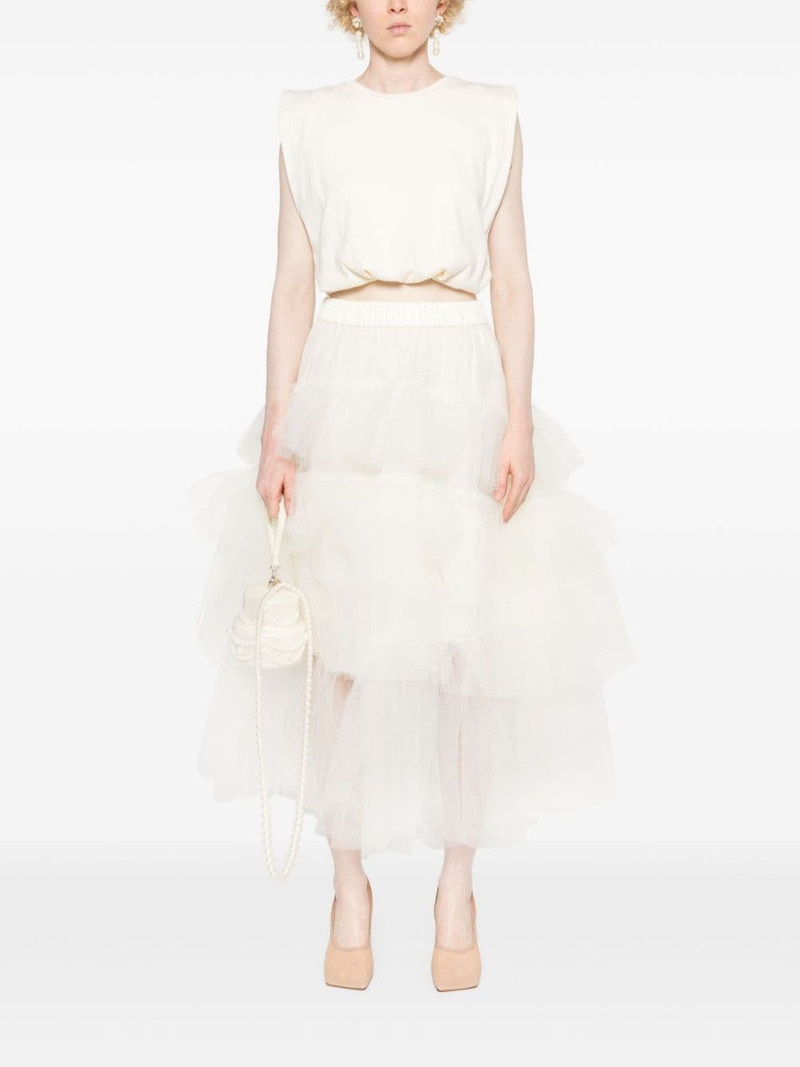 Simone Rocha tulle midi skirt outlook