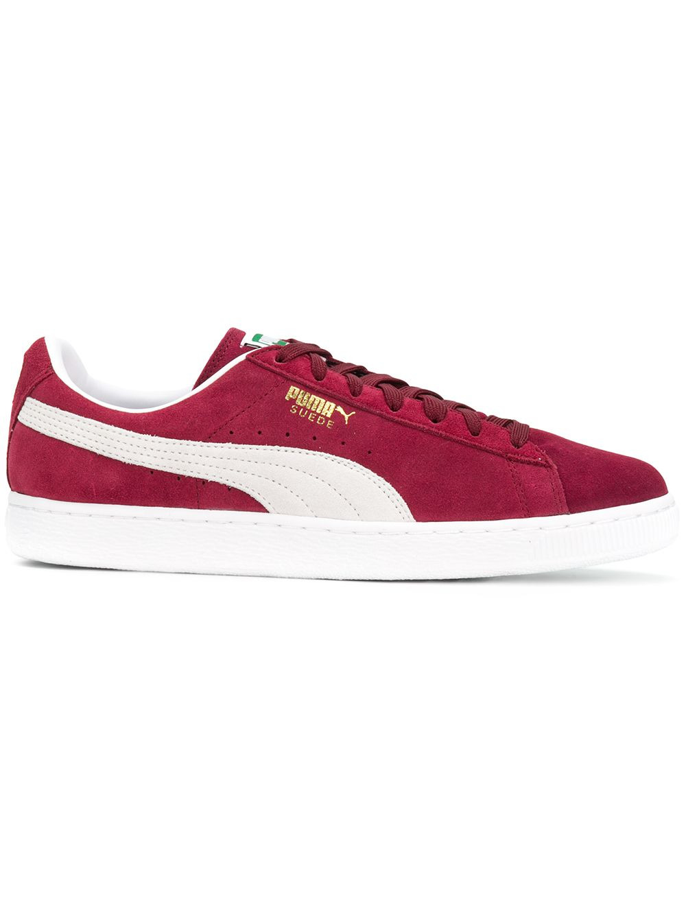 classic suede sneakers - 1