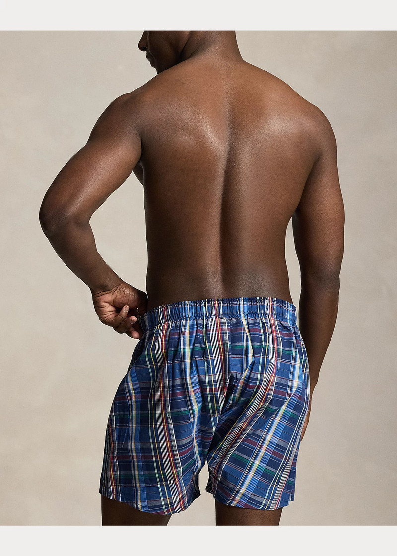 Classic Fit Woven Cotton Boxer 3-Pack 4