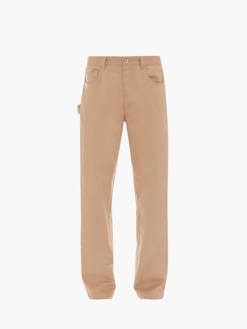 5-POCKET WORKWEAR CHINO TROUSERS - 1