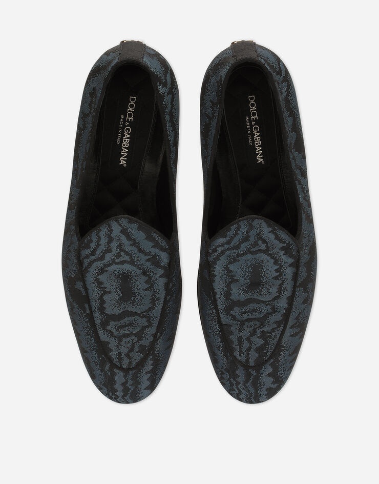 Iridescent fabric Caravaggio slippers - 4