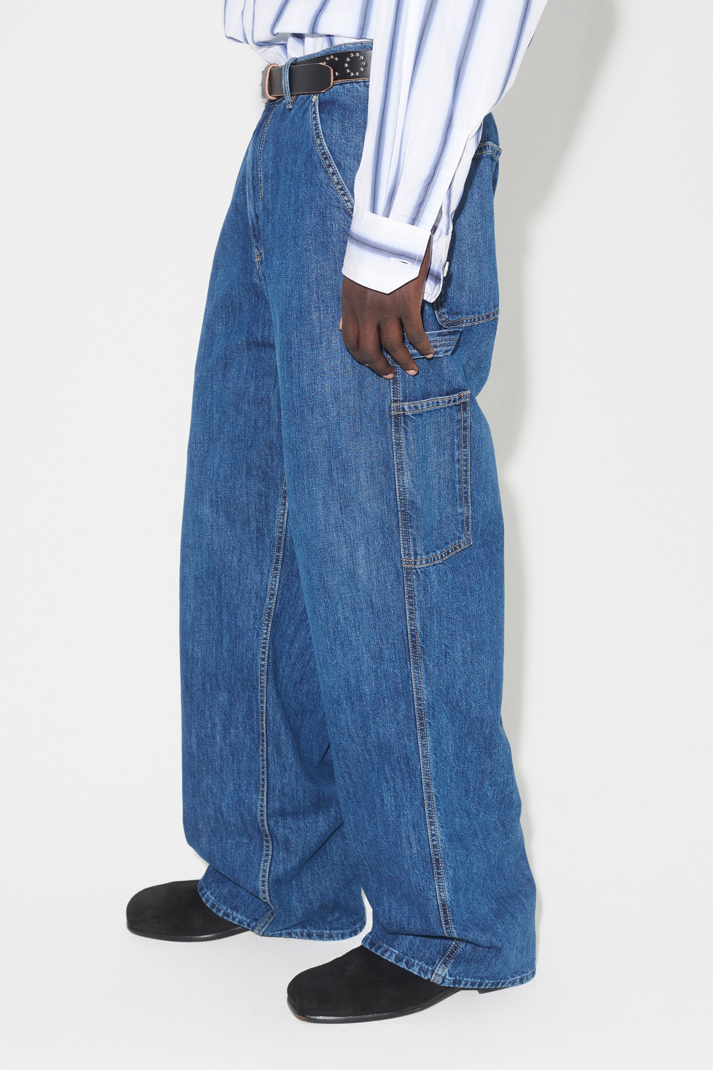 Joiner Trouser Western Blue Denim - 4