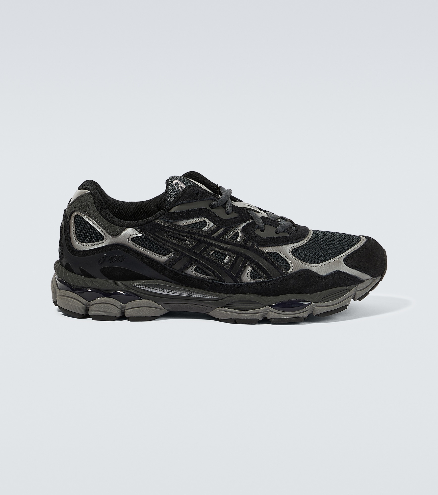 GEL-NYC leather-trimmed sneakers - 1