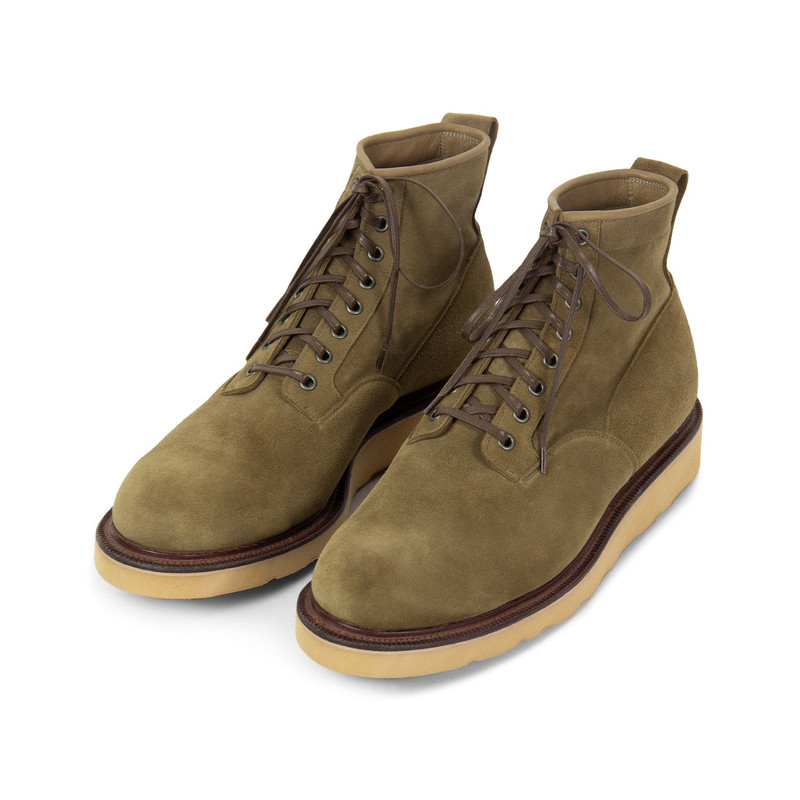 Scout - Avocado Janus Calf Suede 2