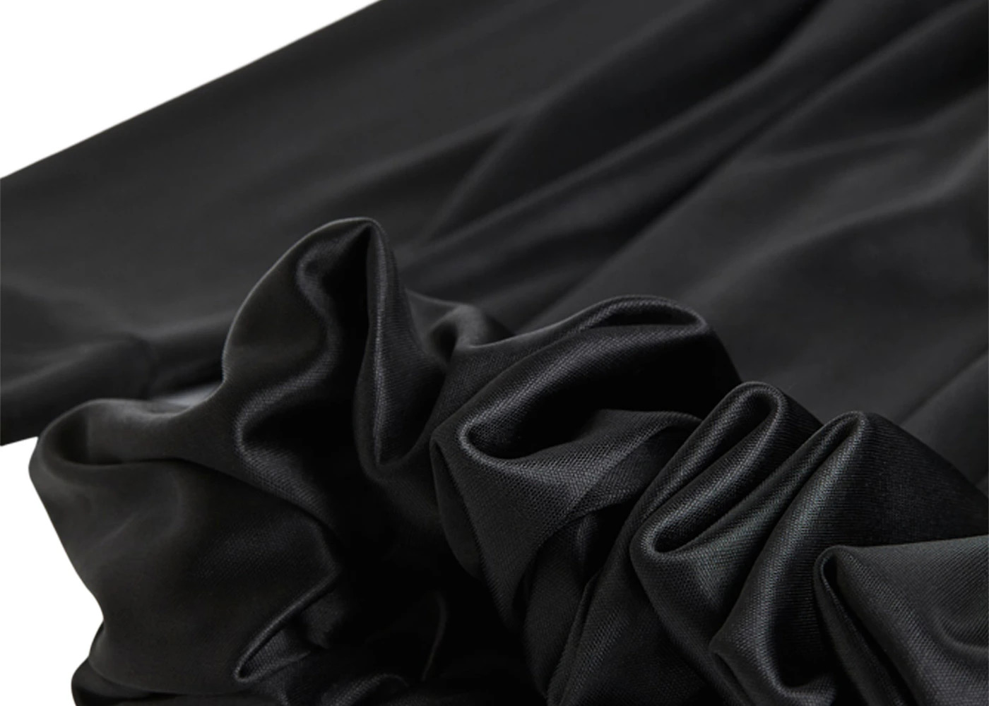 Rabanne H&M Jersey Puff-Skirt Dress Black - 2