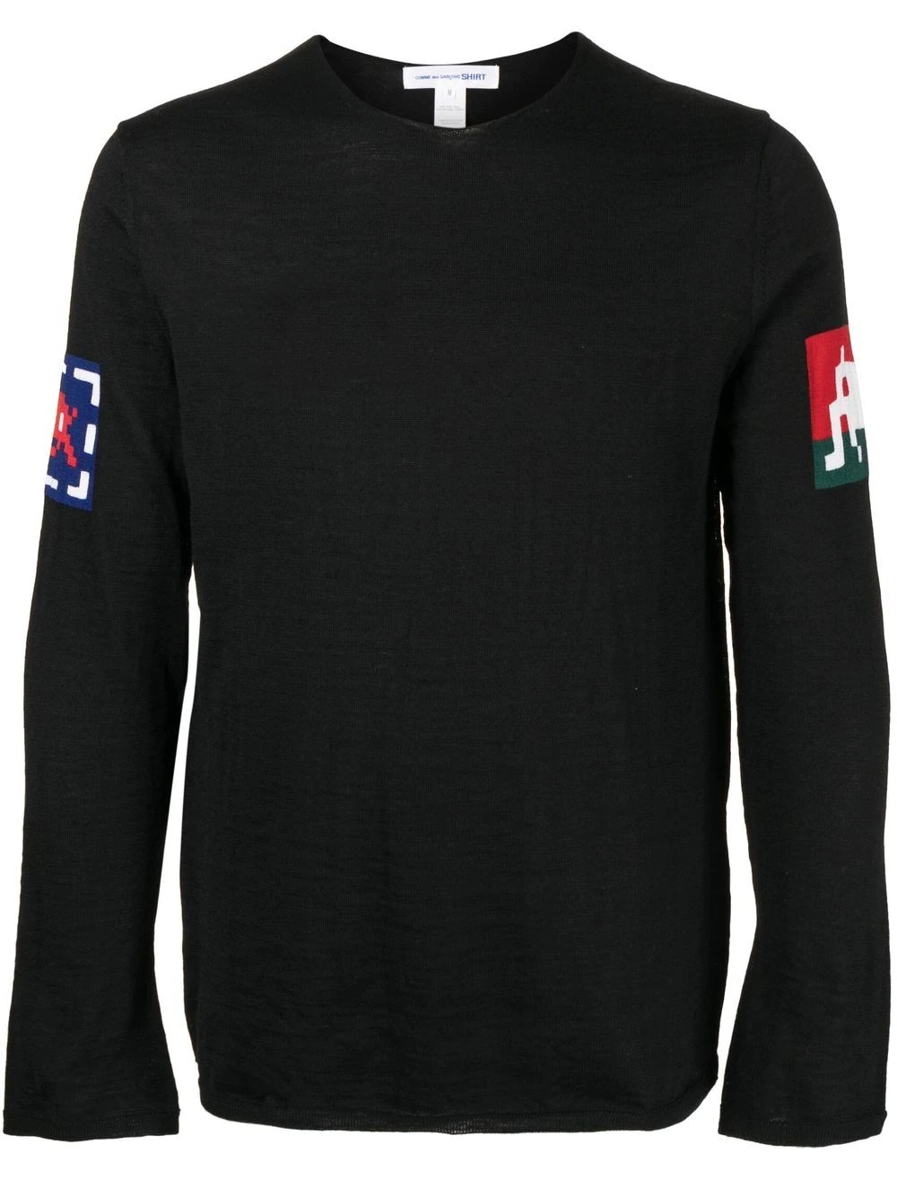 crew-neck pullover jumper - 1