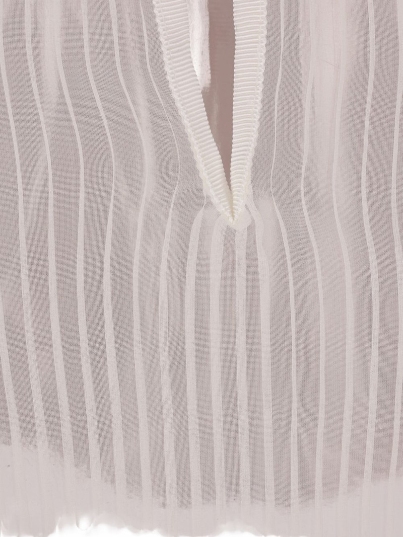pleated chiffon sleeveless top 4