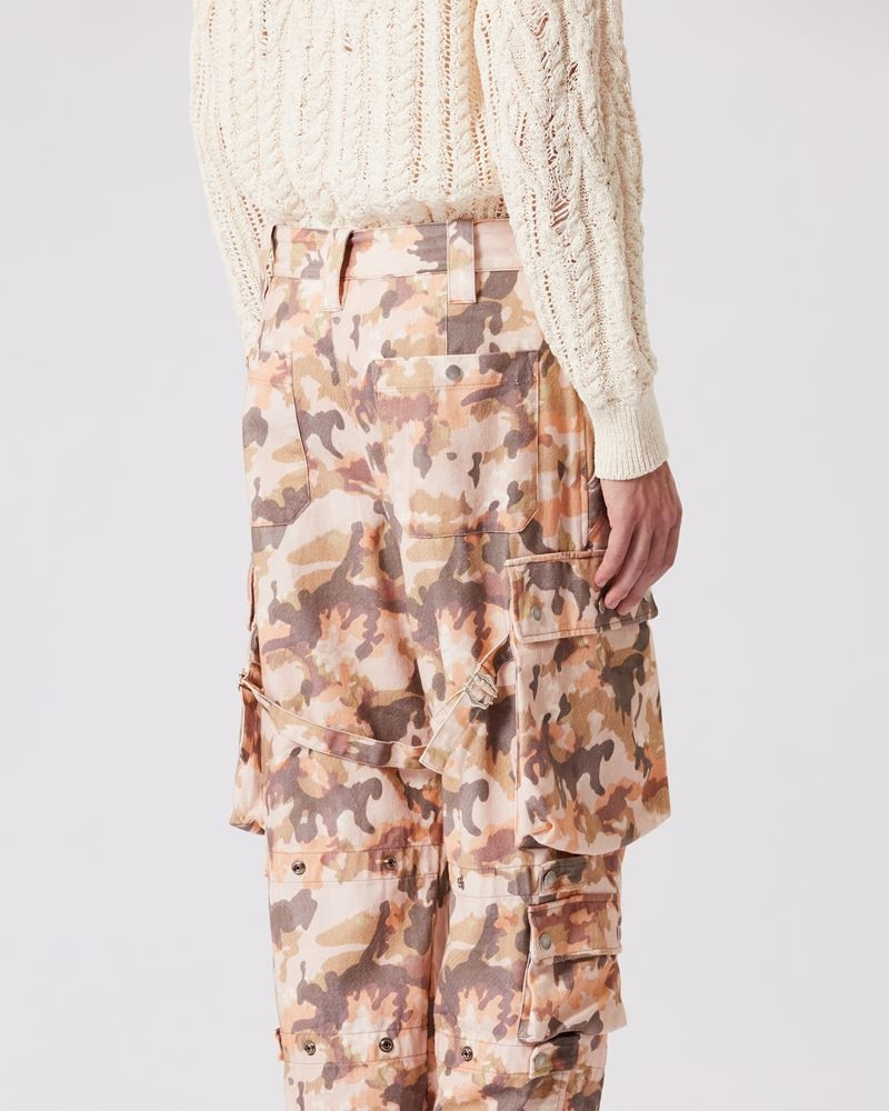 EUSEBIO PRINTED COTTON PANTS 5