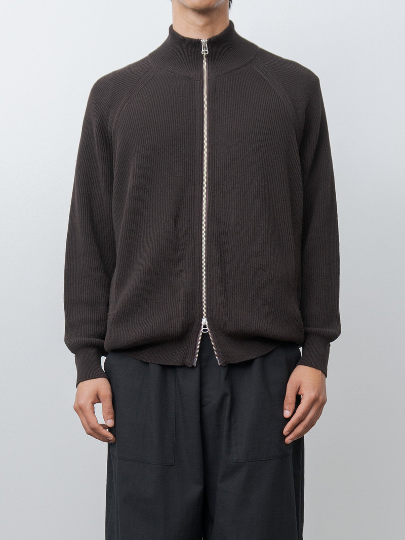 YOKO SAKAMOTO Drivers Knit - Brown outlook