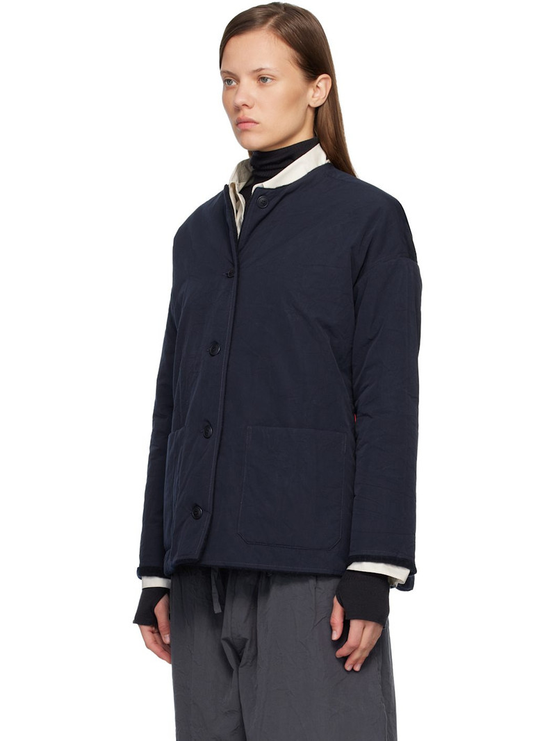 CASEY/CASEY Navy Julia Reversible Jacket outlook