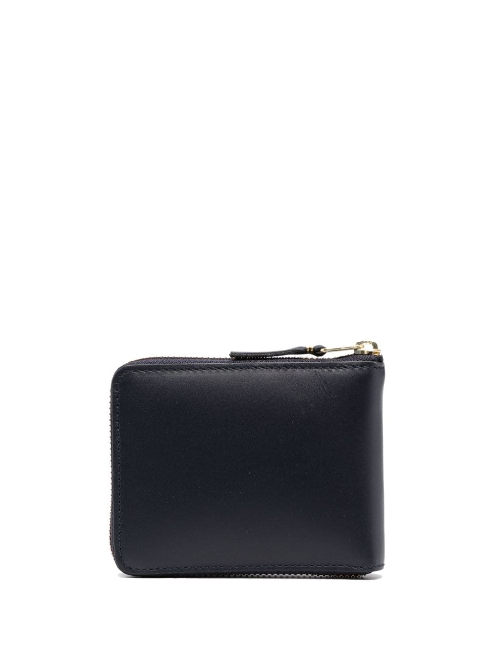 zip-around leather wallet - 2