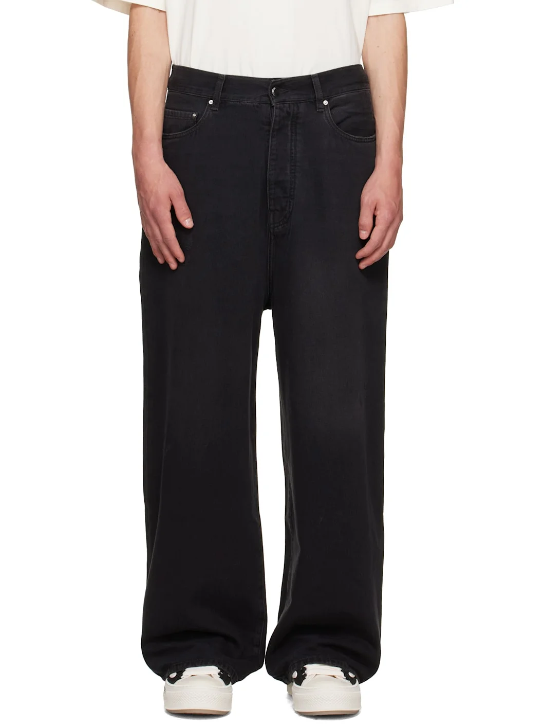 Black Baggy Jeans - 1