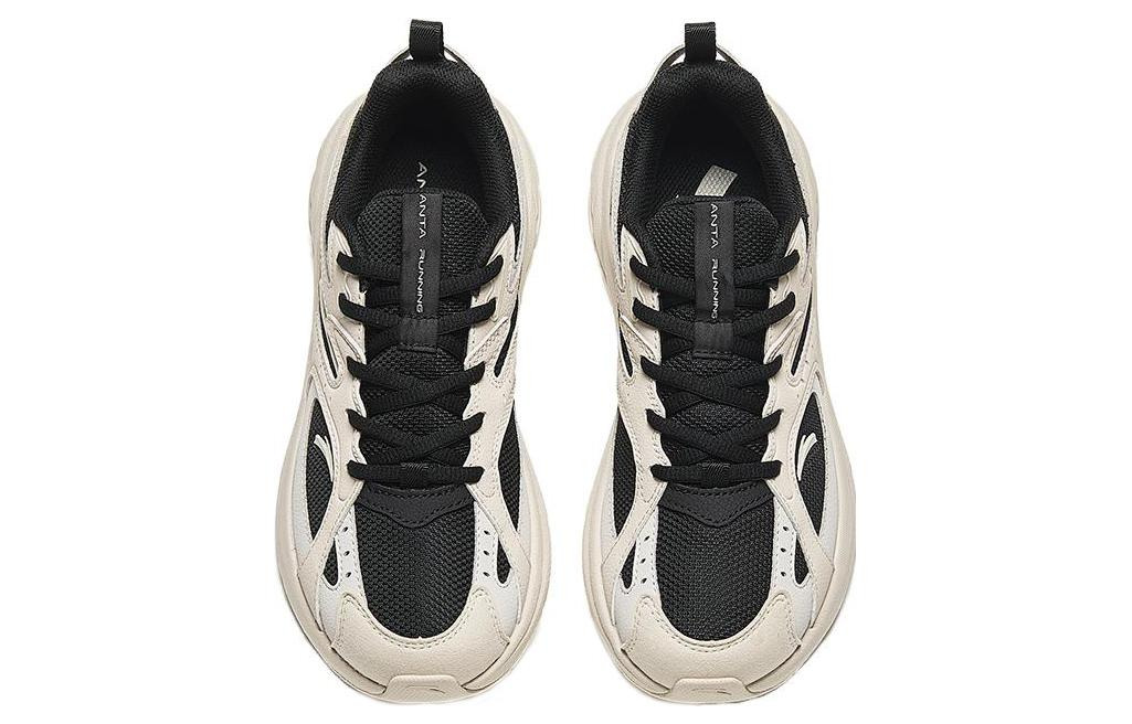 (WMNS) ANTA AT956 'Beige Black' 922345599-2 - 4