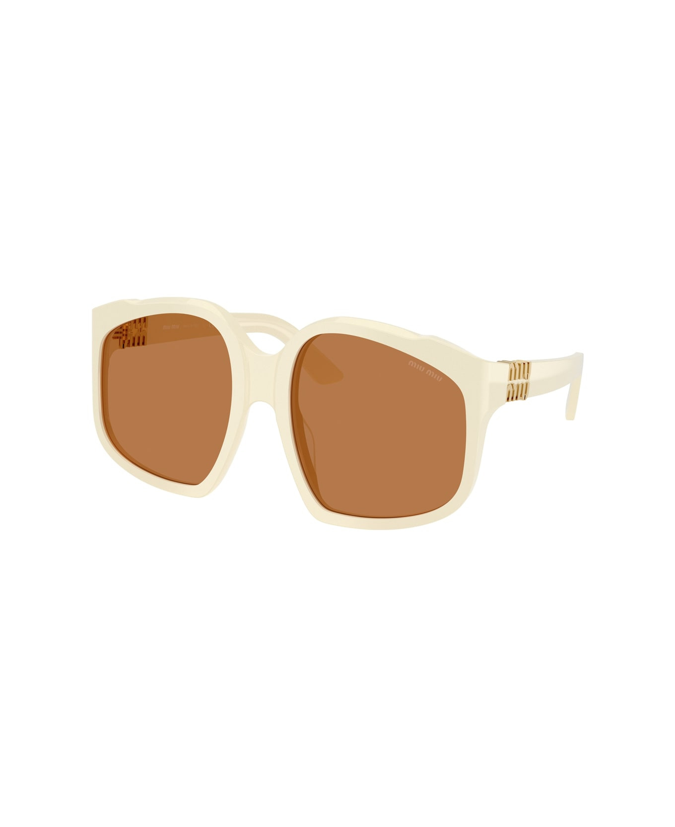 Miu Miu 0mu A07s Ombre 21d90q - White Milk Sunglasses - 2