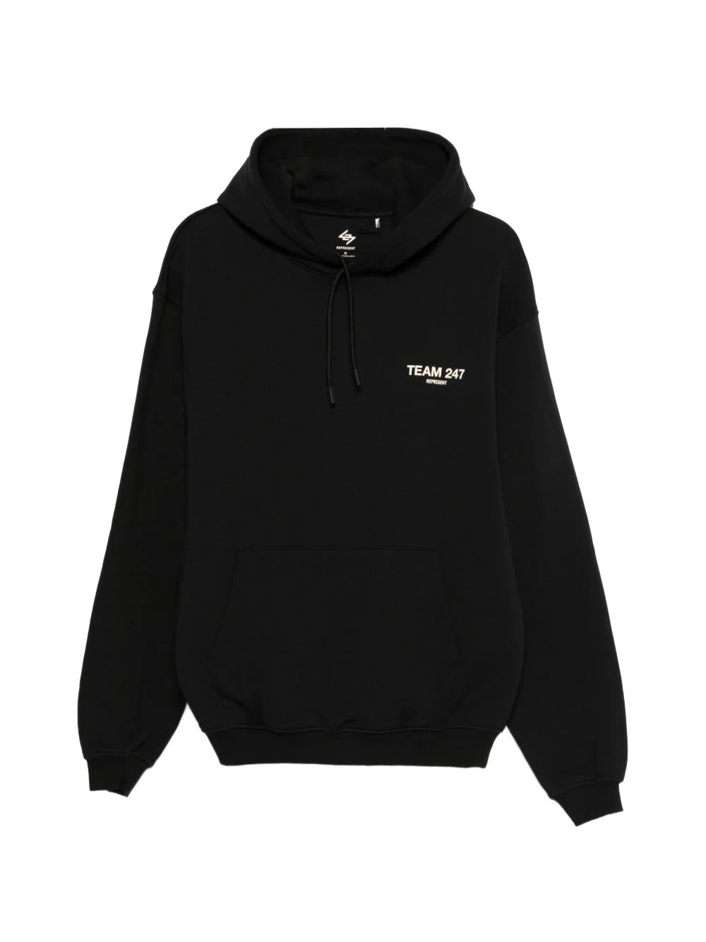 logo-print hoodie - 1