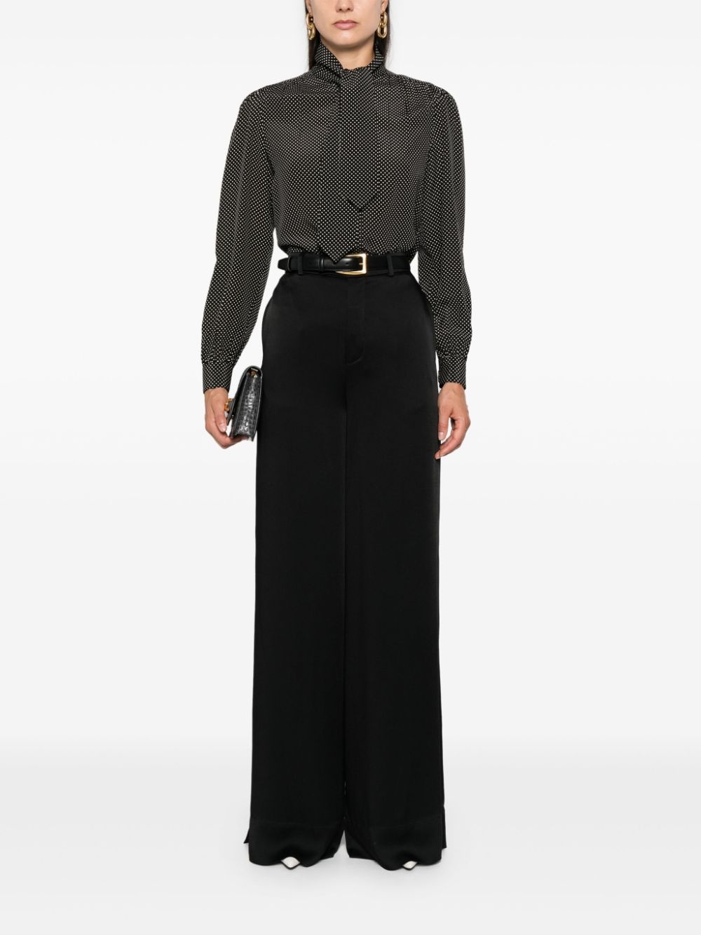 tailored crepe trousers - 2