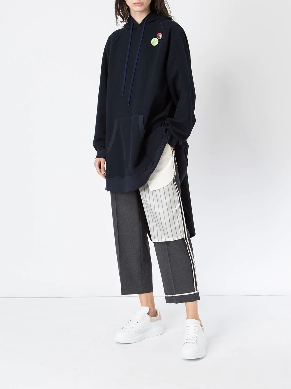 Inside Out pinstripe pocket trousers - 2