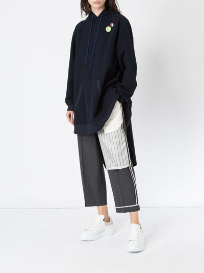 Monse Inside Out pinstripe pocket trousers outlook