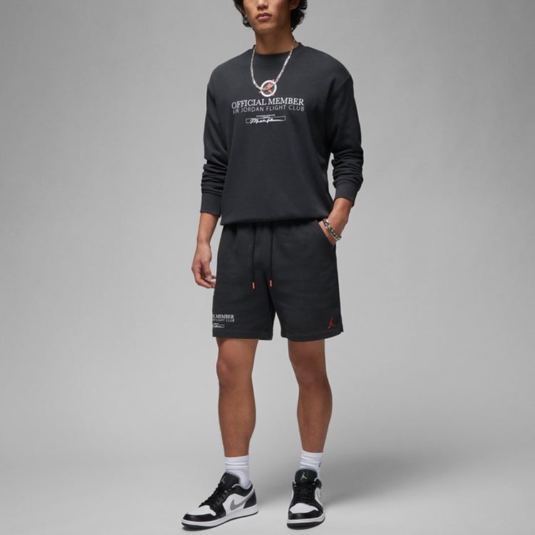 Air Jordan Flight MVP Fleece Shorts 'Black' DX9717-045 - 3