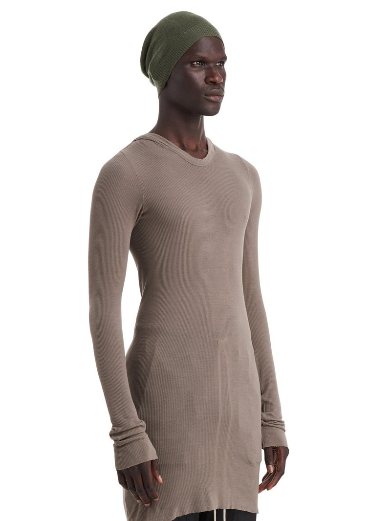 Green Virgin Wool Beanie 4