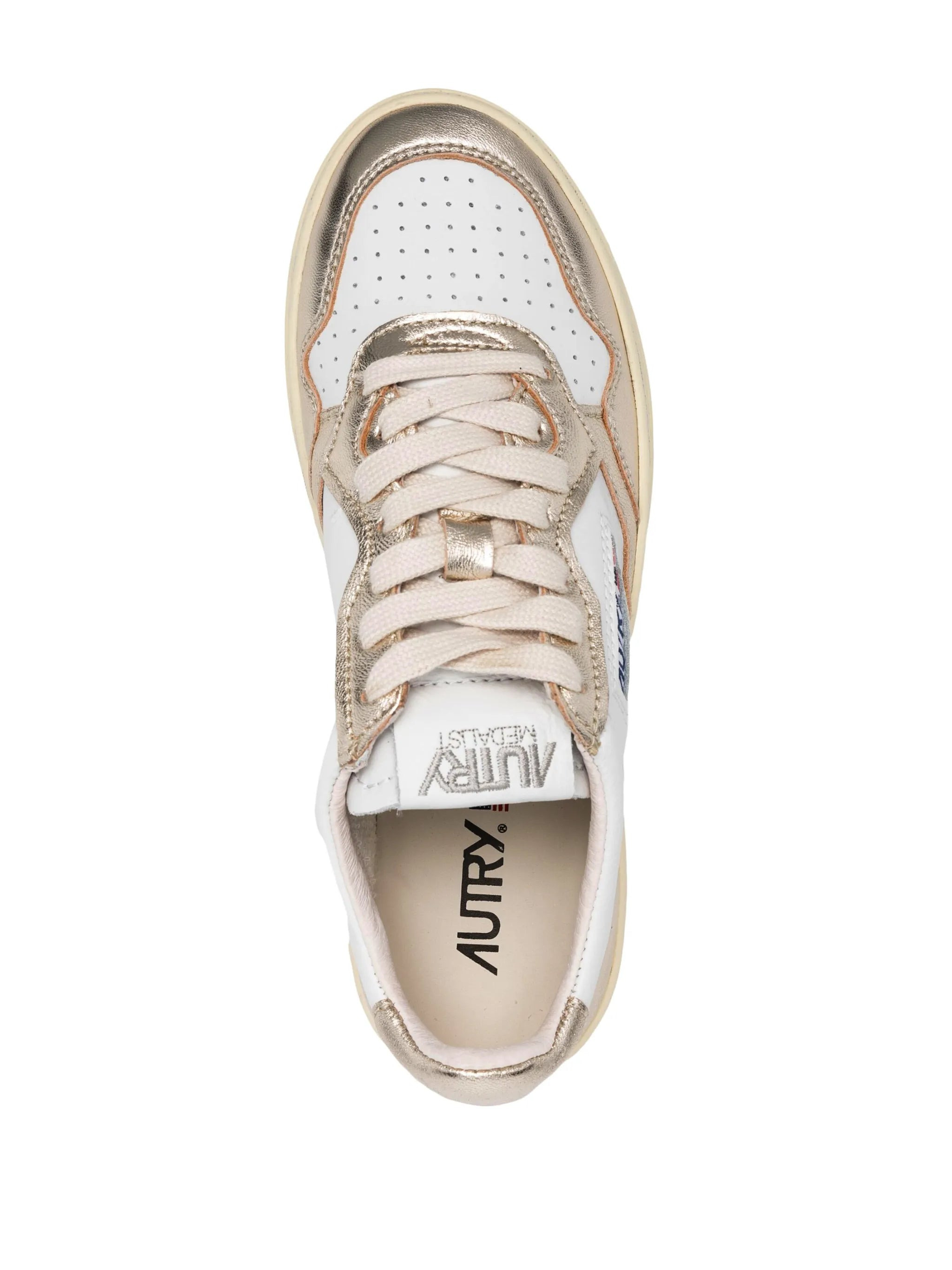 Autry Medalist Low &quot;Bicolor White/Platinum&quot; Sneakers - 3