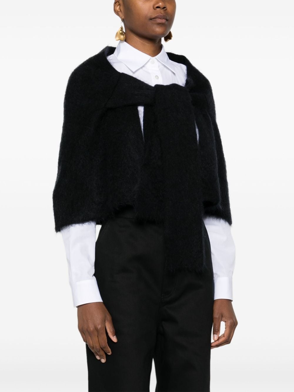 brushed cape - 3