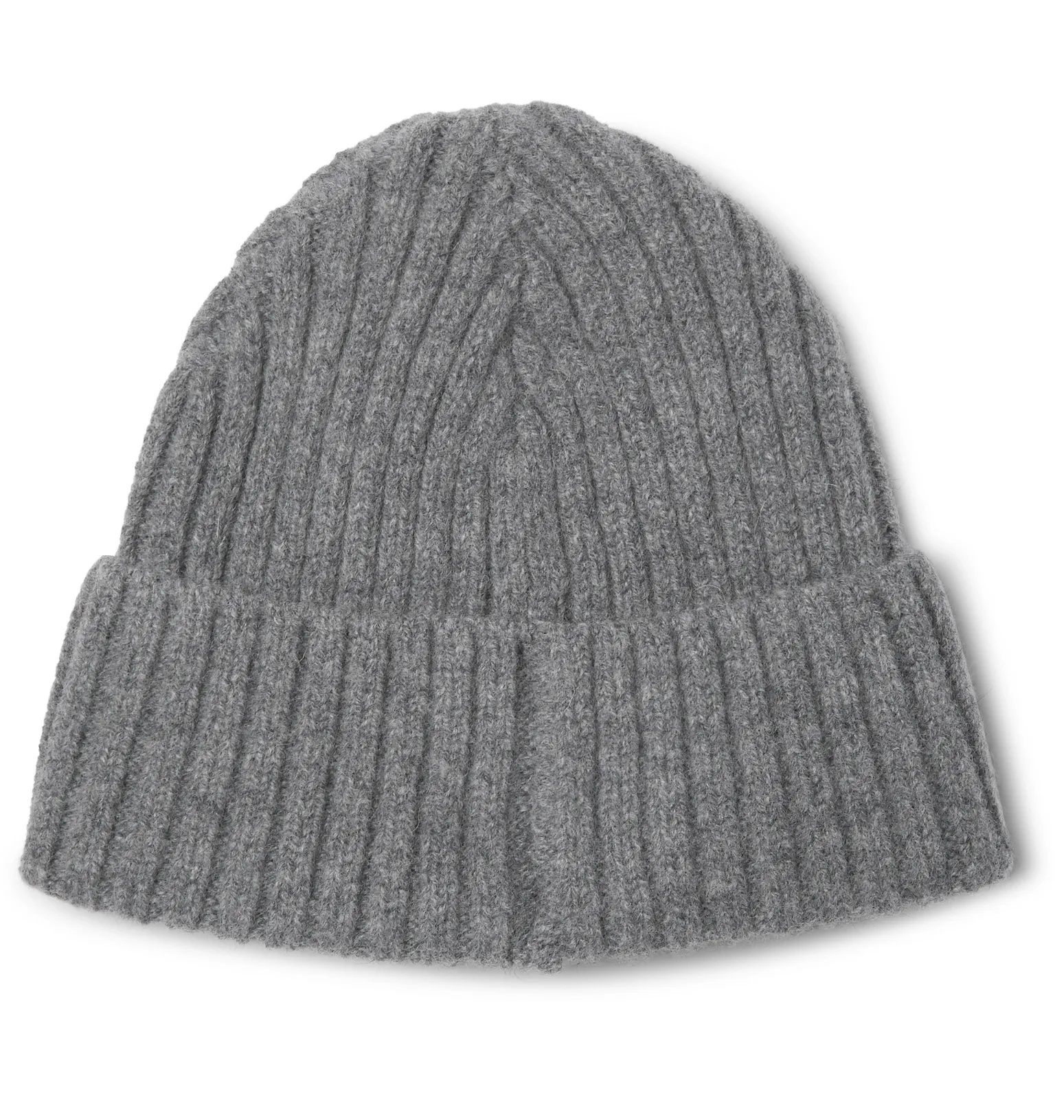 Ribbed Wool Beanie - 4