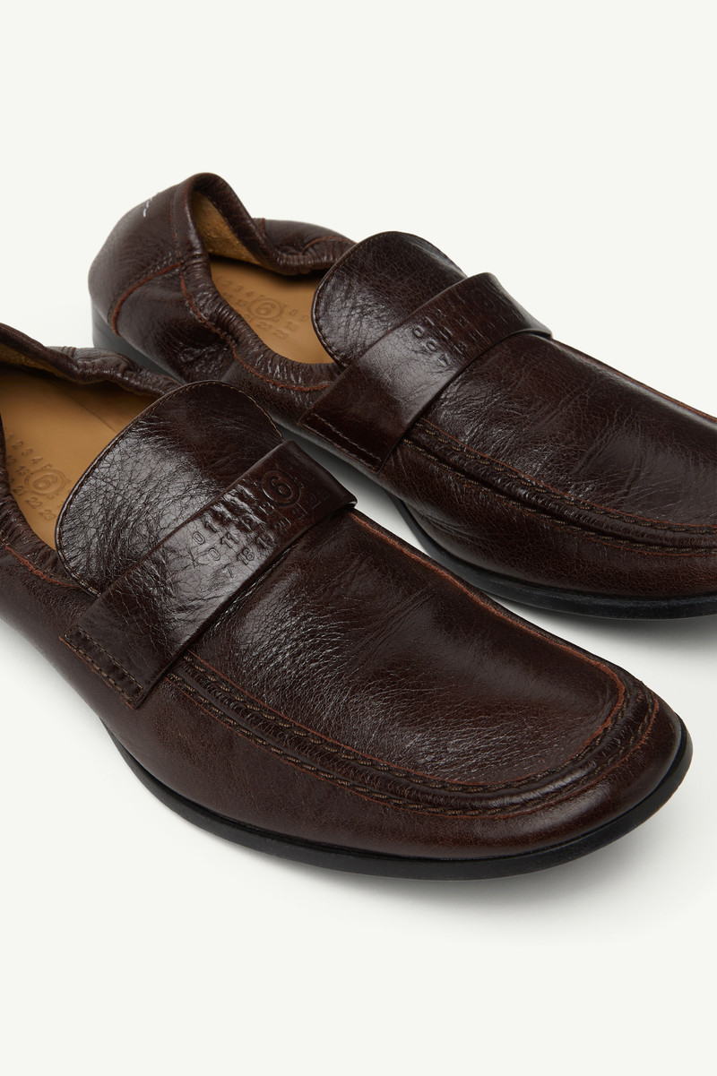 Swing-toe leather loafers 4