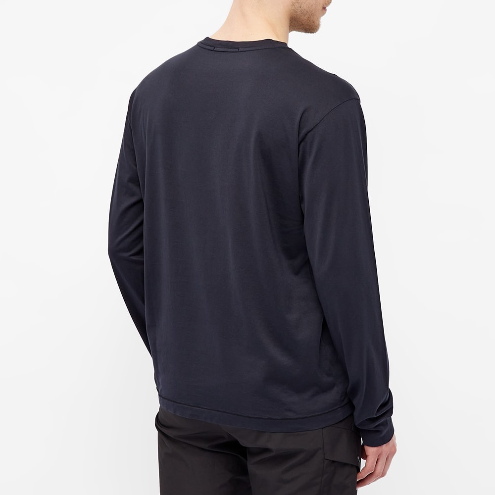 Stone Island Long Sleeve Patch Logo Tee - 5