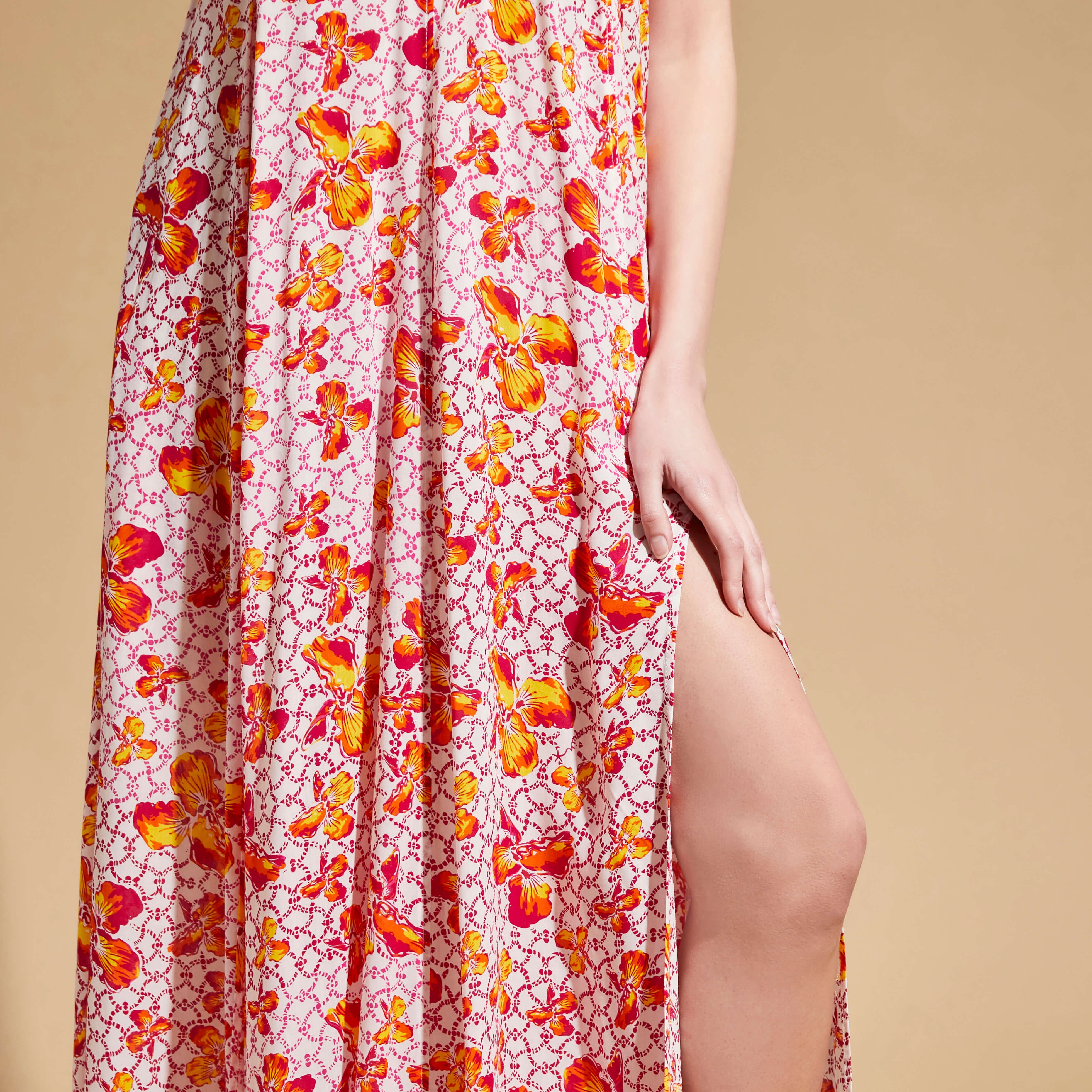 Women Long Dress Iris Lace- Vilebrequin x Poupette St Barth - 6