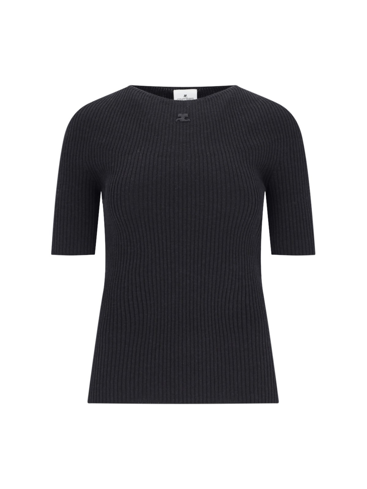 'SOLAR LIGHT' LOGO SWEATER - 1