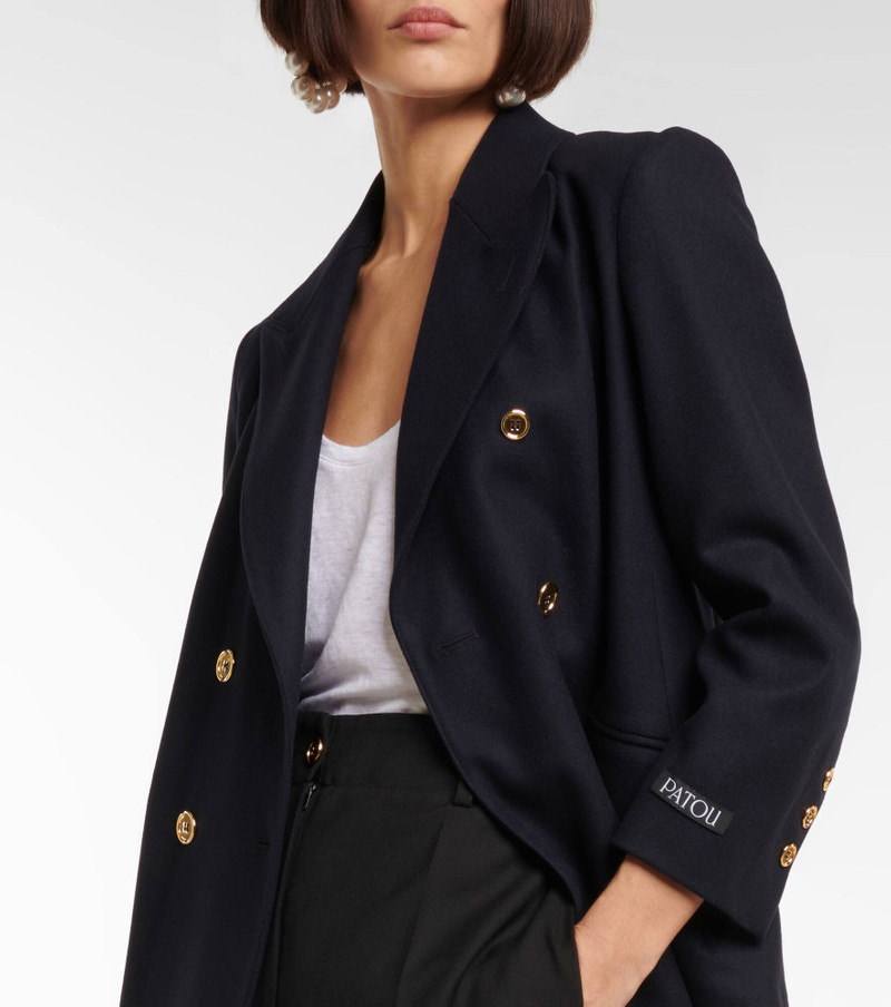 Wool and cashmere flannel blazer 5